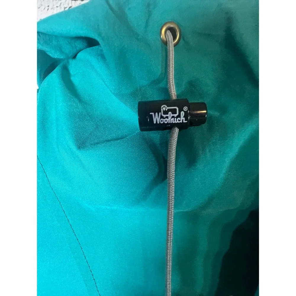 Vintage Woolrich Teton Gore-Tex Anorak Jacket Teal 1980s Mens Large Pullover